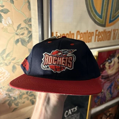 1990s NWT Houston Rockets Embroidered NBA SnapBack - Image 1 of 4