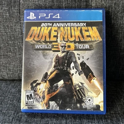 Duke Nukem 3D 20th Anniversary World Tour (PlayStation 4, 2016) PS4 Complete CIB - Image 1 of 3