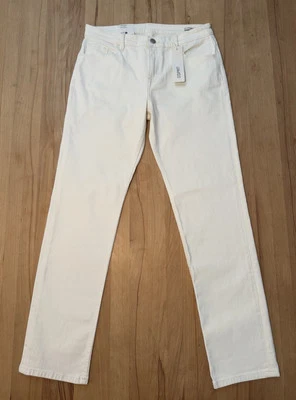 Neu Esprit Damen Stretch Straight Jeans Hose Medium Rise Gr. W32 L32 Weiß - Bild 1 von 3
