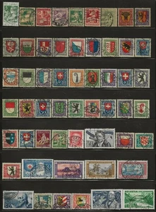 Switzerland - Huge Clean Up Lot In Mixed Condition - Used - 20 Scans - Picture 1 of 20