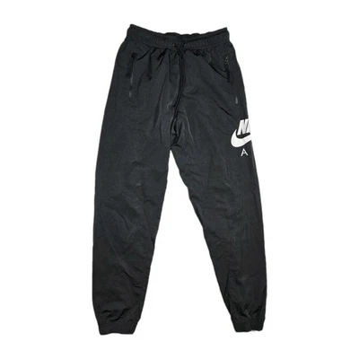 Nike Air Woven Windbreaker Pants Black Mens Small 26x30 - Image 1 of 4