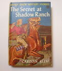 Nancy Drew #5 Secret at Shadow Ranch, Wczesne zdjęcie Cvr zaciemnione pudełko $, lata 60.