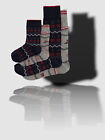 $65 Neiman Marcus Men's Blue Dad & Dude Holiday 4-Pair Italy Socks Size 10-13