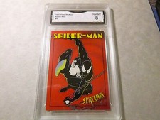 SPIDER-MAN 1997 FLEER SKYBOX # 4 GRADED 8 L@@@K