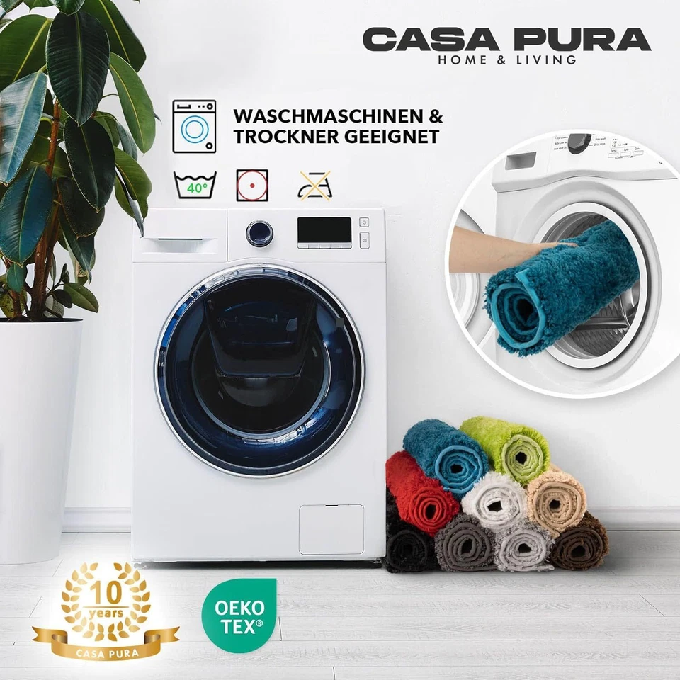 Badematten SKY UNI Badematte Badezimmermatte Badgarnitur Badteppich Badeteppich - Bild 1 von 1