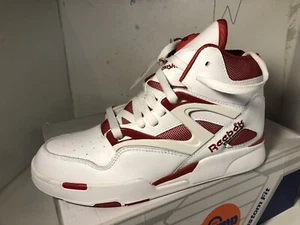 Talla 8.5 - Reebok Pump Omni Zone 2 Blanco Rojo - Imagen 1 de 8