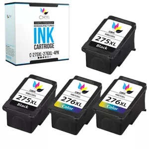Compatible Canon 275XL 276XL Printer Ink Cartridges 4PK for PIXMA TR4720, TR4722 - Picture 1 of 1