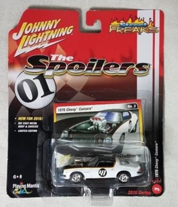 Johnny Lightning Street Freaks Spoilers 1976 Chevy Camaro White 2016 Series 3 - Picture 1 of 4