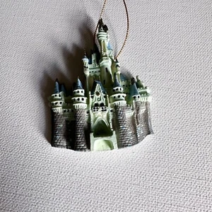 Vintage Disney Sleeping Beauty Castle Christmas Ornament Rare 1990s Disney - Picture 1 of 7