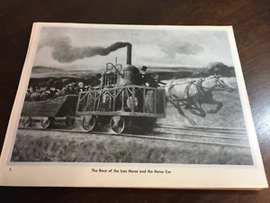Foto y dibujo de ferrocarril, tableta encuadernada, 11"" por 8 1/2", 56 imágenes - Imagen 1 de 8