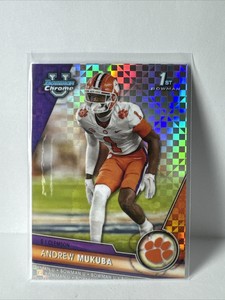 2023 BOWMAN U CHROME ANDREW MUKUBA #54 XFRACTOR