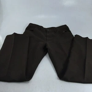 Wrangler 82BN Sta-Prest Straight 100% POLY PANTS Men’s 40x34 Brown - Picture 1 of 14