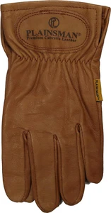 Genuine Goatskin Cabretta Leather Gloves Brown 1 Pair Size Extra Large - Picture 1 of 1