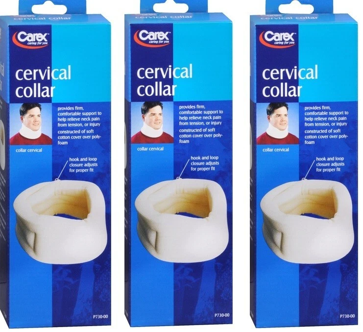 Coleira cervical Carex 1 ct (pacote com 3) - Imagem 1 de 1