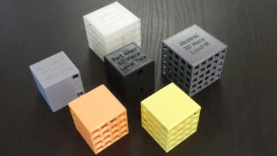 3D Maze Brain Teaser Puzzle (multiple colors and difficulties, customizable) - Image 1 of 4