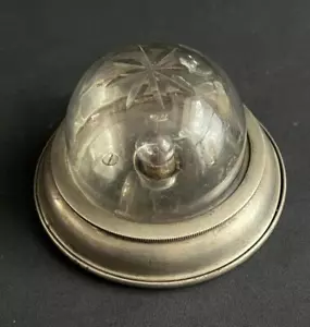 CAV LUCAS KOMMERZIELLE VINTAGE INNENAUSSTATTUNG GESCHLIFFENES GLAS LICHT LAMPE BUS & KUTSCHE WAGGON LKW - Bild 1 von 11