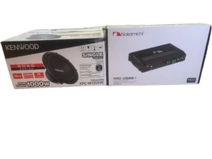 Kenwood 12” Subwoofer & Amplifier Package Deal!!! Car Audio Speaker Nakamichi - Picture 1 of 5
