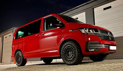 für T5 T6 T6.1 AT1 Felgen 18 Zoll Twin Monotube Projekt 8,5x18 ET47 4x mit Ring - Bild 1 von 4