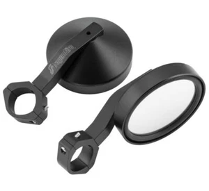 Dragonfire Racing SS Side View Mirrors 1.75" to 2" Clamp 04-0806 Pair/Set - Picture 1 of 1