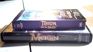Merlin and the Sword & The Most Magical Adventure of All Times VHS Tapes lot 2 - Picture 1 of 4