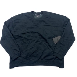 Hurley Dri FIT Wash Cut Out Long Sleeve Crew Sweatshirt Black Womens Size XL - Picture 1 of 7