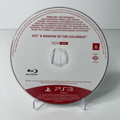 ICO & Shadow of the Colossus Sony PlayStation 3 PS3 Promo Game Disc *TESTED* VGC - Image 1 of 2