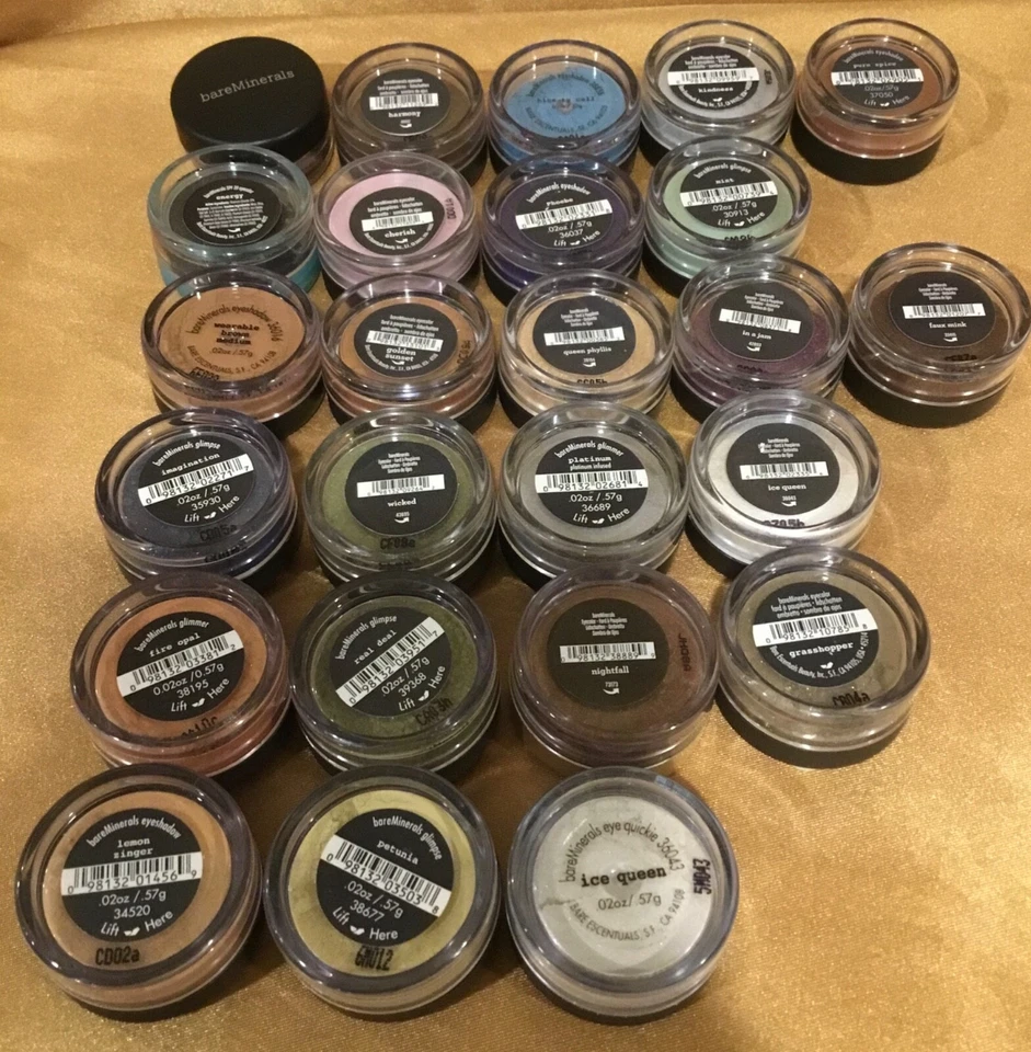 BareMinerals Eyecolor Eyeshadow Glimmer Glimpse .57g CHOOSE SHADE Sealed Product - Image 1 of 1