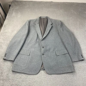 Levis Action Suit Blazer Mens 56L VTG Sta-Prest Gray Jacket Sport Coat - Picture 1 of 10