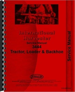 Manual de servicio de reparación de retroexcavadora cargadora de tractor IH International 3444 TLB - Imagen 1 de 6