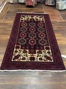 Genuine Hand Knotted Turkish Oushak Heriz GeometricArea Rug Carpet 3’4x6’4,#1013 - Picture 1 of 11