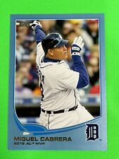 2013 Topps Walmart Blue Miguel Cabrera #374 Detroit Tigers