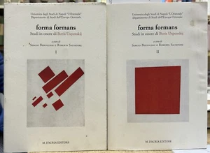 (Letteratura) S. Bertolissi, R. Salvatore - FORMA FORMANS - 2 VOLUMI - D'Auria - Foto 1 di 1