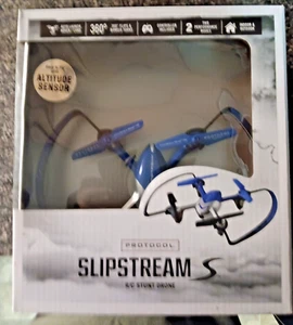 New Open Box Never Used Protocol Slipstream S Remote Control Stunt Drone – Blue - Picture 1 of 4