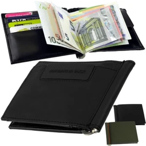 Mandarina Duck Money Clip Wallet Coin Pocket Purse - Picture 1 of 15