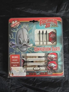 Dart World Piranha II Silver Conversion Darts Komplettset - Bild 1 von 1