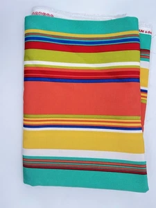 SOLARIUM Richloom Color Brillante Tela Rayas Exterior Tela 2+ Yardas 54" Ancho - Imagen 1 de 3