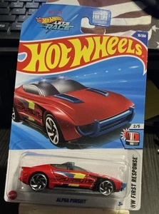 Hot Wheels Alpha Pursuit 2025 rojo HW primera respuesta 2/5 18/250 - Imagen 1 de 2