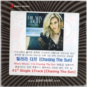 Hilary Duff - Chasing The Sun Sony Music Korea Label Promo CD Korean - Picture 1 of 4