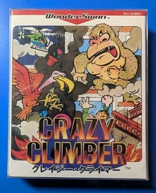 Bandai WonderSwan Crazy Climber CIB Wonder Swan WS  - US Seller