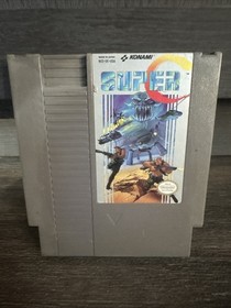 Super C Contra CLEANED & TESTED AUTHENTIC NES Nintendo Game Cartridge