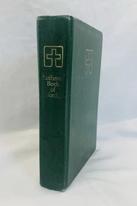 Lutheran Book of Worship Green Hardcover 1978 Augsburg Hymnal 1979 Printing - Picture 1 of 15
