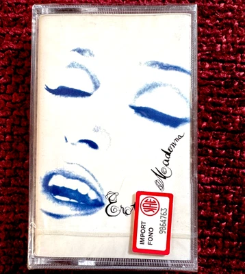 MADONNA MINT SEALED EROTICA CASSETTE TAPE ALBUM PROMO IMPORT STICKER MUSIC K7 LP - Image 1 of 4