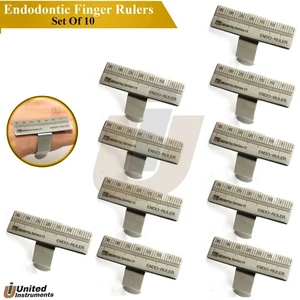 10 Stück Dental Finger Lineal Messgerät Mini Waage Regla de Dedo Dental - Bild 1 von 4