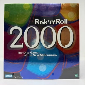Risk n Roll 2000 Dice Game Parker Brothers Hasbro New Sealed Vintage Y2K Game - Picture 1 of 4