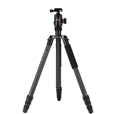 Fotopro X-Go Max 4-Section Carbon Fiber Tripod with ballhead black - Image 1 of 4