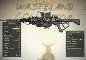Fallout 76 PC Quad Enclave Plasma Gewehr (Level 50, Hacked Weapon) - Bild 1 von 1