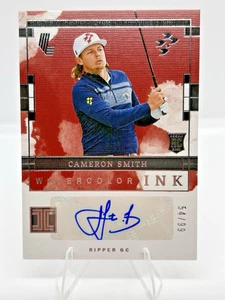 2024 Impeccable LIV Golf Cameron Smith Watercolor Ink RC Auto /99 #WC-CSM - Bild 1 von 3
