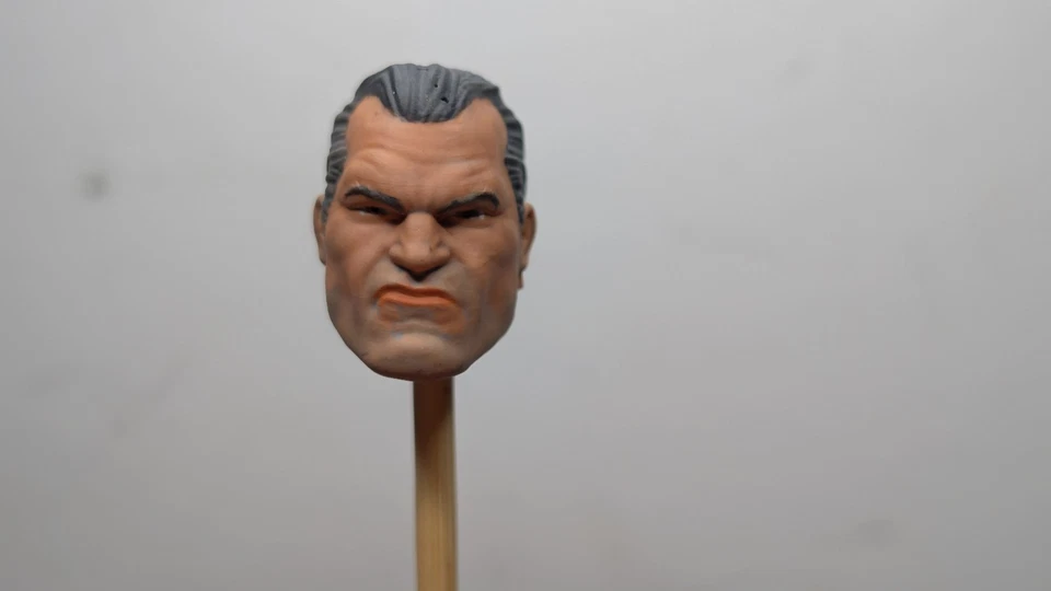 1:12 Pintado Personalizado Frank Castle, El Castigador Pintado Cabeza Escultura Foto 1 de 4