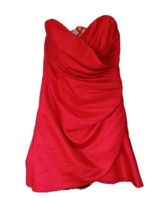 Vestido rojo para mujer talla 12 Foto 1 de 2