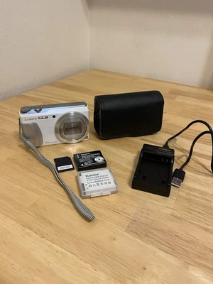 Цифровая камера Panasonic Lumix DMC-ZS35 16,1 Мп белое новое зарядное устройство для аккумулятора - Изображение 1 из 4